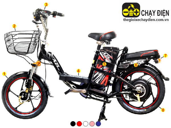 Xe đạp điện Bmx Swan 18inh