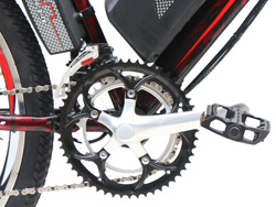 Bàn đạp Xe đạp điện Azi Super Bike với hai chức năng