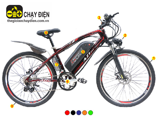 Xe đạp điện Azi Super Bike