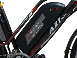 Pinlithium xe đạp điện Bmx Azibike Sport Plus cung cấp năng lượng cho chiếc xe