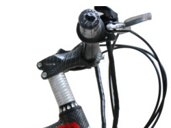 Tay lái xe đạp điện Bmx Azibike Sport Plus với thiết kế thể thao