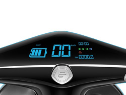 Mặt đồng hồ Xe máy điện Ecooter E1 Plus với thiết kế thông minh