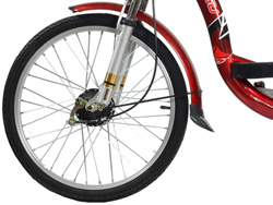 Bánh trước Xe đạp điện Sonsu 22inch với thiết kế cổ điển