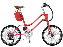 Thiết kế Xe đạp điện Gedesheng C002 với kiểu dáng thời trang