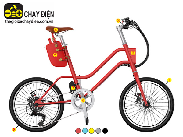 Xe đạp điện Gedesheng C002