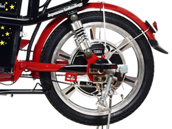 Động cơ Xe đạp điện Terra Motors Pride Plus với công suất 250W