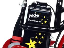 Hộp bình Xe đạp điện Terra Motors Pride Plus được đặt phía dưới yên