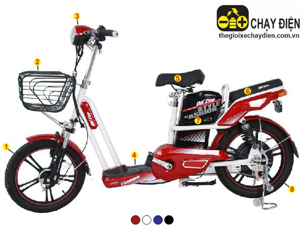 Xe đạp điện Dkbike Zipp