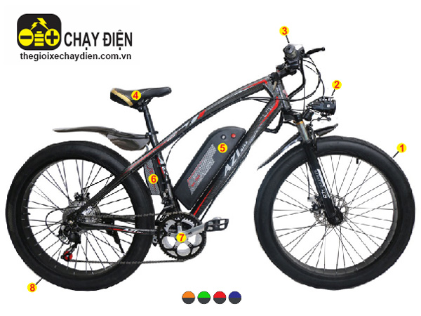 Xe đạp điện Bmx AZI Hero