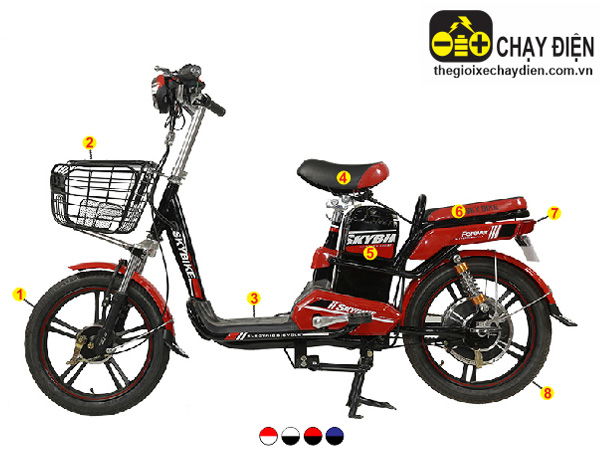 Xe đạp điện DTP Skybike