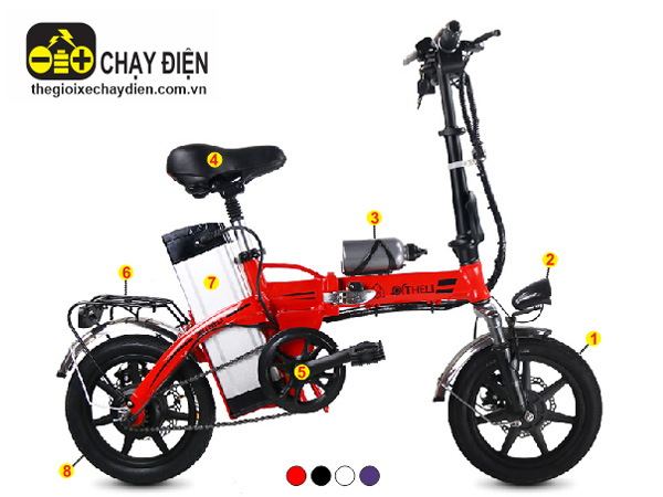 Xe đạp điện gấp Qi Li Raytheon