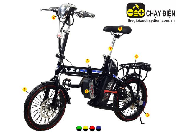 Xe đạp điện gấp Bmx Azi 16inh