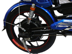 Động cơ Xe đạp điện Bmx Sky 18 inch được đặt ở tâm bánh sau