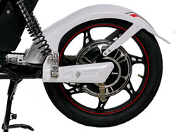 Động cơ Xe đạp điện Capazi thắng đĩa với công suất 250W