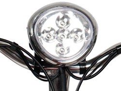 Đèn pha Xe đạp điện Lixi Trái Nho Plus với khả năng chiếu sáng cao