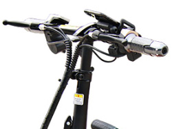 Tay lái Xe đạp điện gấp Qi Li Kangaroo không bàn đạp với thiết kế thông minh