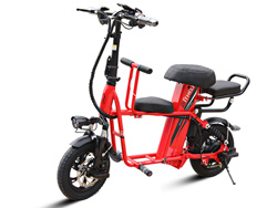 Thiết kế Xe đạp điện gấp Qi Li Kangaroo không bàn đạp với kiểu dáng thời trang