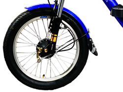 Bánh trước Xe đạp điện Azi Bike CBR 18inh bánh tăm