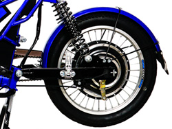 Động cơ Xe đạp điện Azi Bike CBR 18inh bánh tăm với công suất 250W