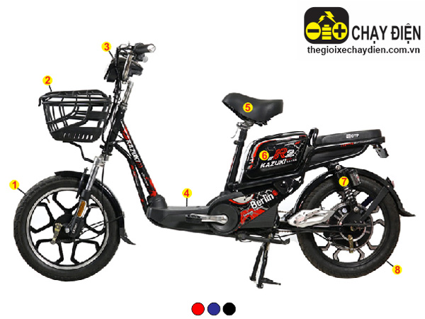 Xe đạp điện Kazuki DTP R2