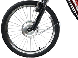 Bánh trước và động cơ Xe đạp điện 3 bánh trợ lực