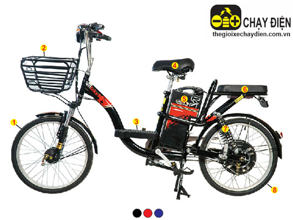 Xe đạp điện Vnbike V1 22inch Plus