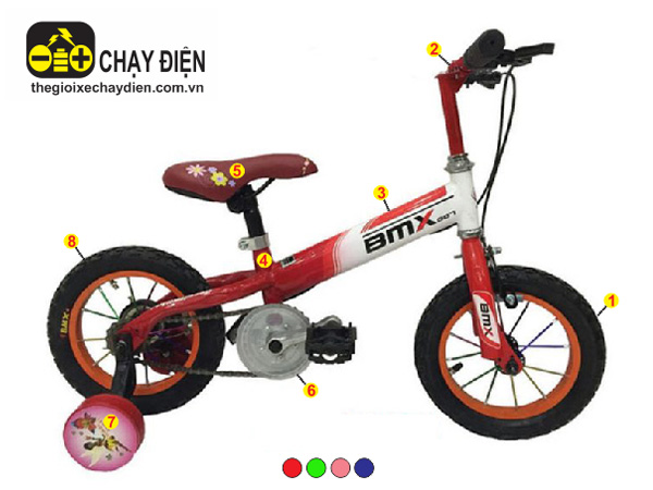 Xe đạp cân bằng BMX 2 trong 1 dành cho trẻ em
