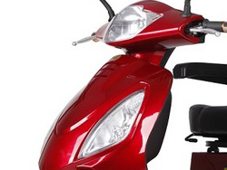 Đèn pha Xe máy điện 3 bánh Emoto một chỗ ngồi với thiết kế hiện đại