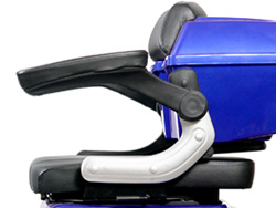 Ghế ngồi Xe 3 bánh điện Lixi Pro với thiết kế rộng rãi