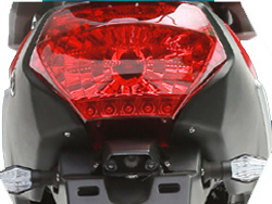 Đèn hậu Xe máy điện Hkbike Maxxer với khản năng thông báo tuyệt vời