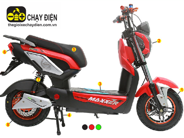 Xe máy điện Hkbike Maxxer