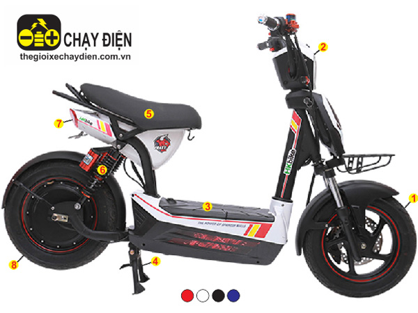 Xe máy điện Hkbike Crazybull