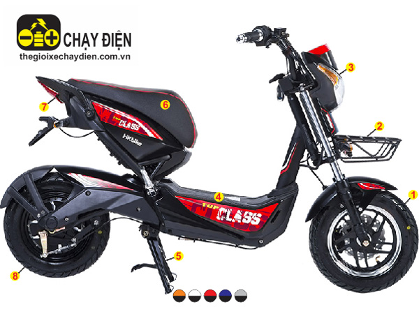 xe máy điện hkbike top class