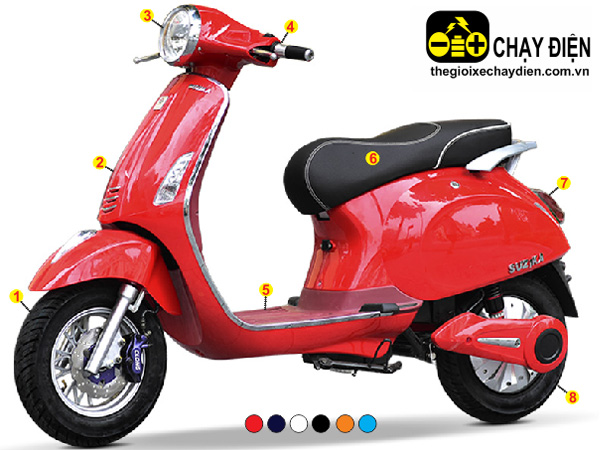 Xe máy điện Vespas Suzika