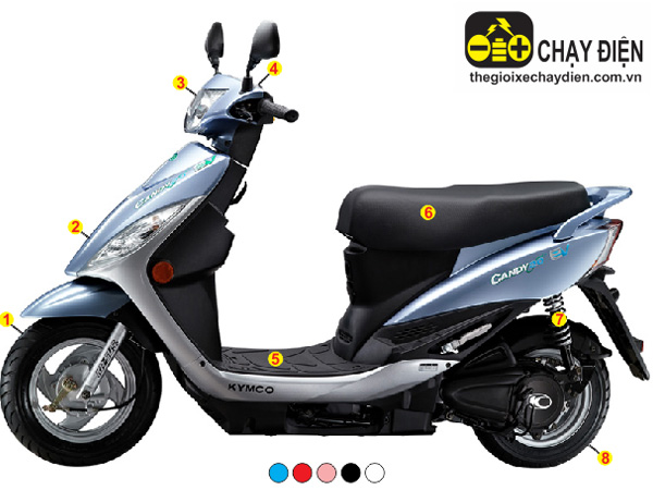 Xe máy điện Kymco Candy 2.0EV