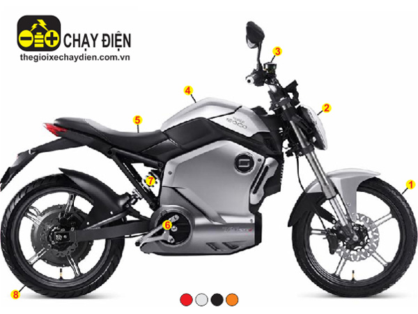 Mô tô điện Soco TS 1200R