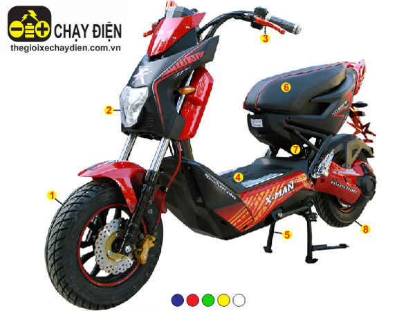 Xe máy điện Dkbike Xman