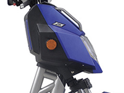 Đèn pha Xe máy điện Explorer Aima với khản năng chiếu sáng tối đa