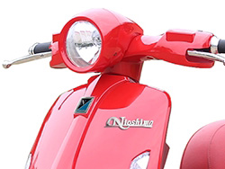 Đèn pha Xe máy điện Vespa 946 Nioshima với thiết kế thông minh