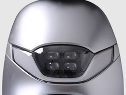 Đèn pha Xe máy điện Terra Motors Venus với thiết kế đến từ tường lai