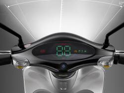 Mặt đồng hồ điện tử thông minh của Xe máy điện Terra Motors Venus