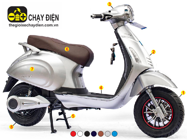 Xe máy điện Takuda Vespa S