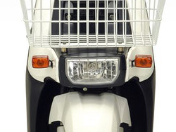 Đèn pha và giỏ xe phía trước Xe máy điện Terra Motors Bizmo 2