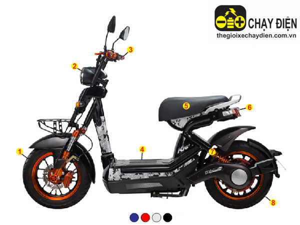 Xe máy điện Kymco K16+