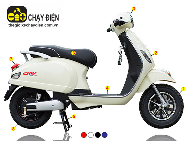 Xe máy điện CMV Vespa Classic