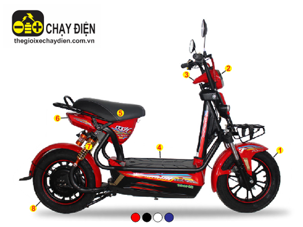 Xe máy điện Detech Espero 133H2