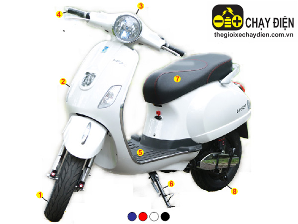 Xe máy điện HTC Vespa VP79