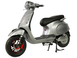 Thiết kế Xe máy điện Vespa Violet DTP với kiểu dáng thời trang