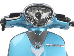 Đèn pha Xe máy điện Dkbike Roma SE với khả năng chiếu sáng vượt trội