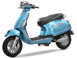 Thiết kế Xe máy điện Dkbike Roma SE với kiểu dáng sang trọng